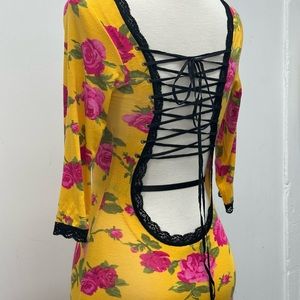 Early 00s Betsey Johnson Jersey Dress